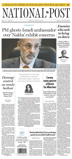 Cover of National Post - (Latest Edition)