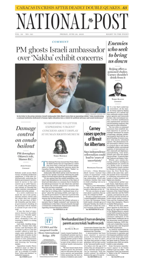 Cover of National Post - (National Edition)