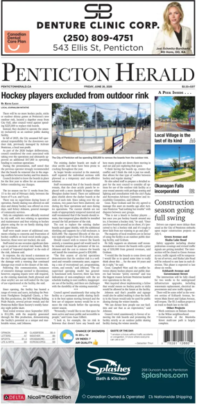 Cover of Penticton Herald