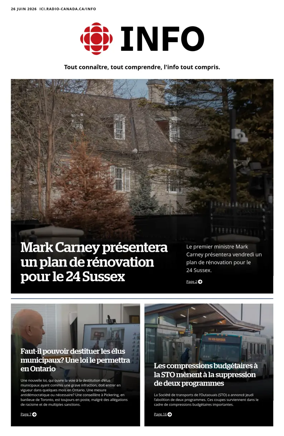 Cover of Radio-Canada Info