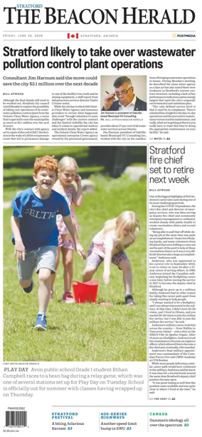 Cover of The Beacon Herald