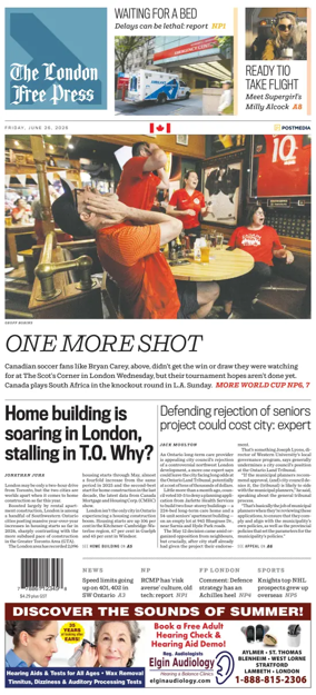 Cover of The London Free Press
