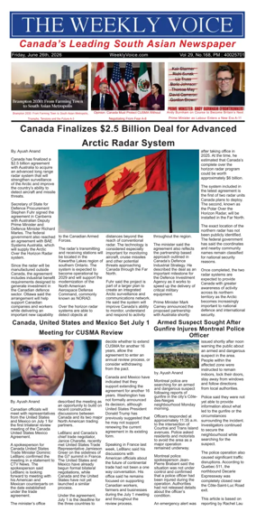 Cover of The Weekly Voice