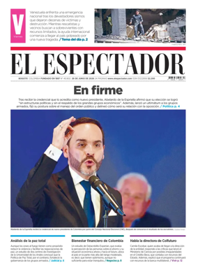 Cover of El Espectador