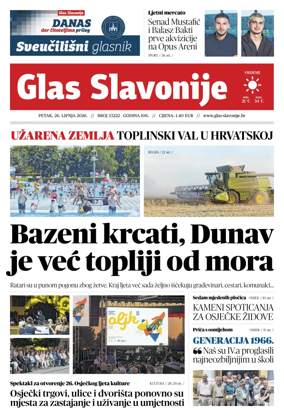 Cover of Glas Slavonije