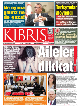 Cover of Kibris Gazetesi