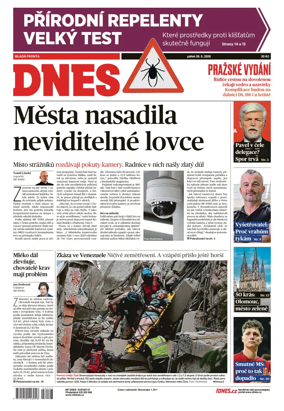 Cover of Dnes Prague Edition