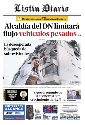Cover of Listin Diario