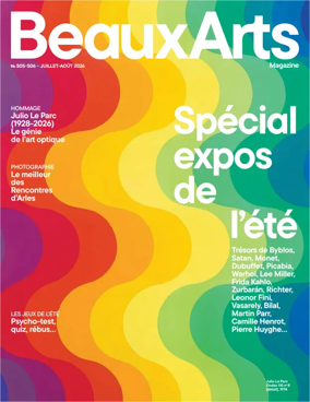 Cover of Beaux Arts Magazine
