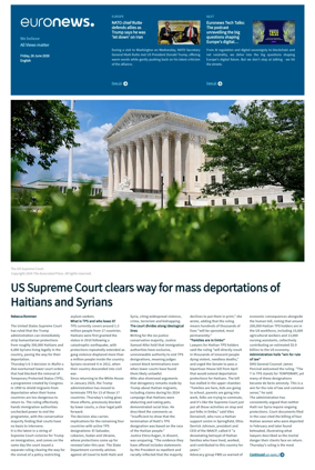 Cover of EuroNews (English Edition)