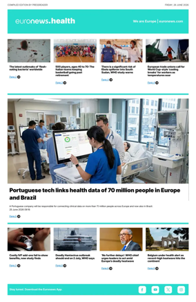Cover of Euronews Health (English) Compiled Edition