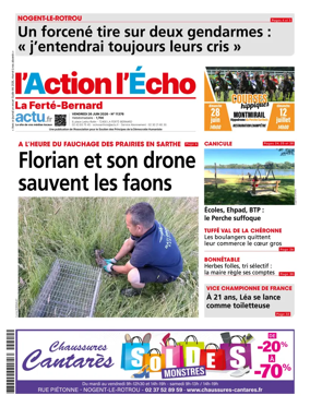 Cover of l'Action l'Echo (La Ferte-Bernard)