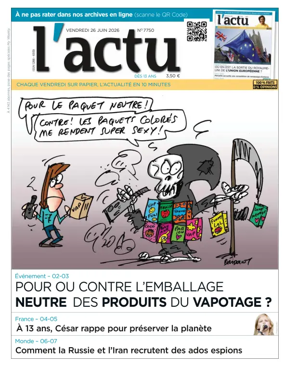 Cover of L'actu