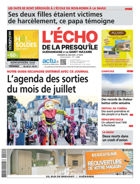 Cover of L'Echo de la Presqu'ile (PG)