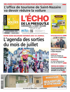 Cover of L'Echo de la Presqu'ile (SN)