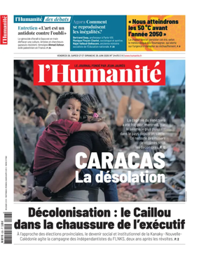 Cover of L'HUMANITE