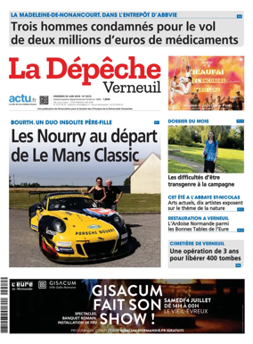 Cover of La Depeche Verneuil