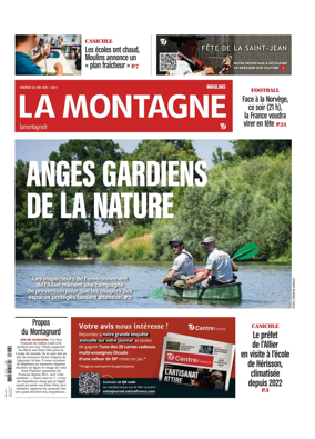 Cover of La Montagne (Moulins)