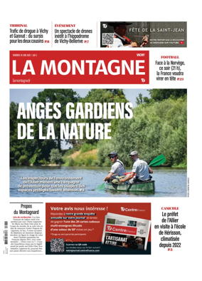 Cover of La Montagne (Vichy)