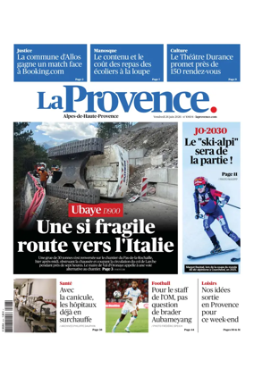 Cover of La Provence Alpes-de-Haute-Provence