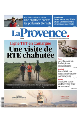 Cover of La Provence Arles