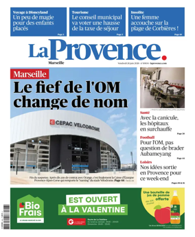 Cover of La Provence Marseille