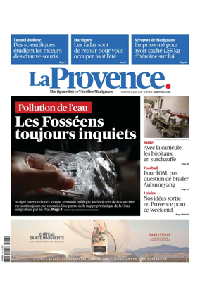 Cover of La Provence Martigues-Istres-Vitrolles-Marignane
