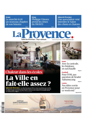Cover of La Provence Salon-de-Provence / Pays salonais