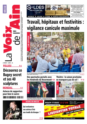Cover of La Voix de l’Ain Bresse