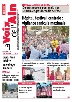 Cover of La Voix de l’Ain Oyonnax
