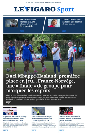 Cover of Le Figaro Sport