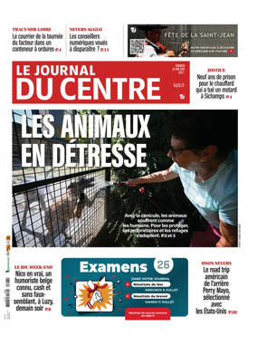 Cover of Le Journal du Centre