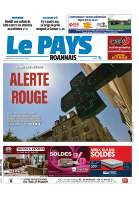 Cover of Le Pays Roannais (Roanne)