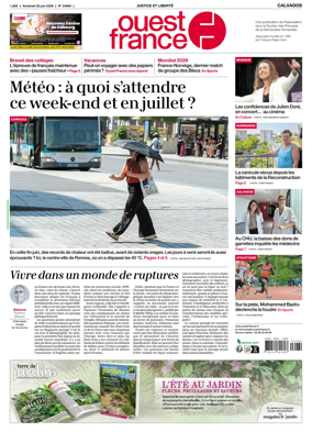 Cover of Ouest France (Caen - Bayeux - Falaise - Vire)