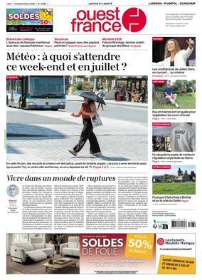 Cover of Ouest-France (Lannion / Paimpol / Guingamp)