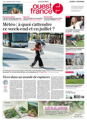 Cover of Ouest France (Loudeac / Rostrenen)