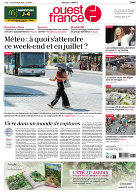 Cover of Ouest France (Orne)