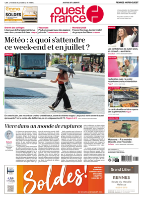 Cover of Ouest-France (Rennes Nord-Ouest)