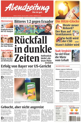 Cover of Abendzeitung Munchen
