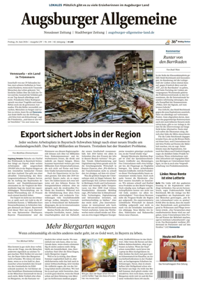 Cover of Augsburger Allgemeine (Land West)