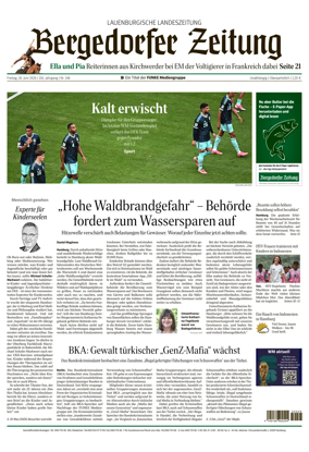 Cover of Bergedorfer Zeitung