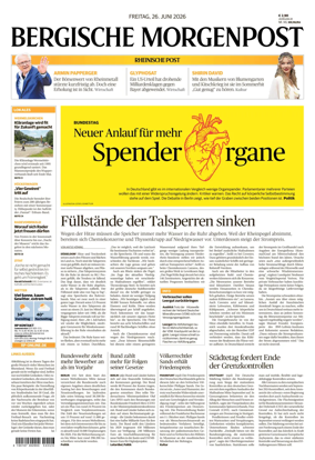 Cover of Bergische Morgenpost Wermelskirchen/Huckeswagen/Radevormwald