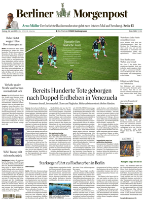 Cover of Berliner Morgenpost