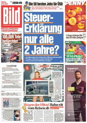 Cover of BILD Mecklenburg