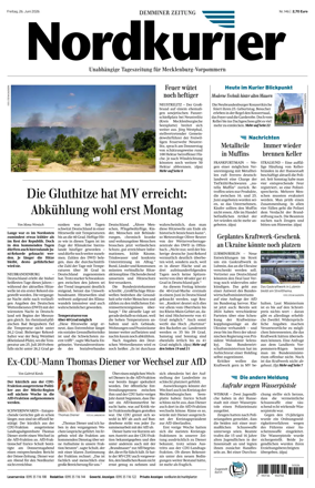 Cover of Demminer Zeitung
