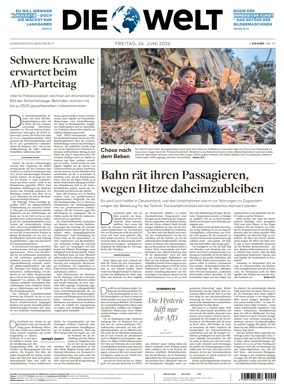 Cover of Die Welt