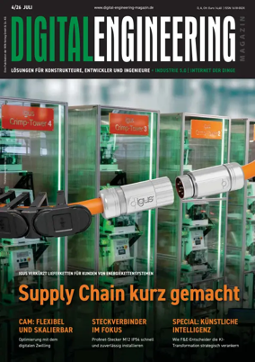 Cover of Digital Engineering Magazin