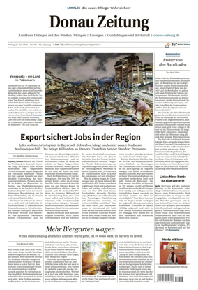 Cover of Donau Zeitung