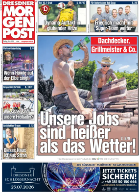 Cover of Dresdner Morgenpost