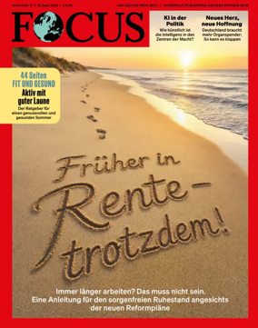 Cover of FOCUS Magazin